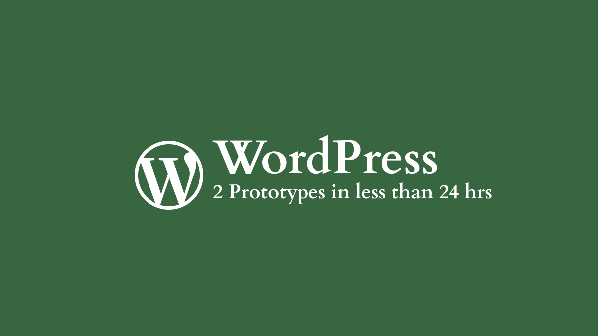 Built two custom WordPress