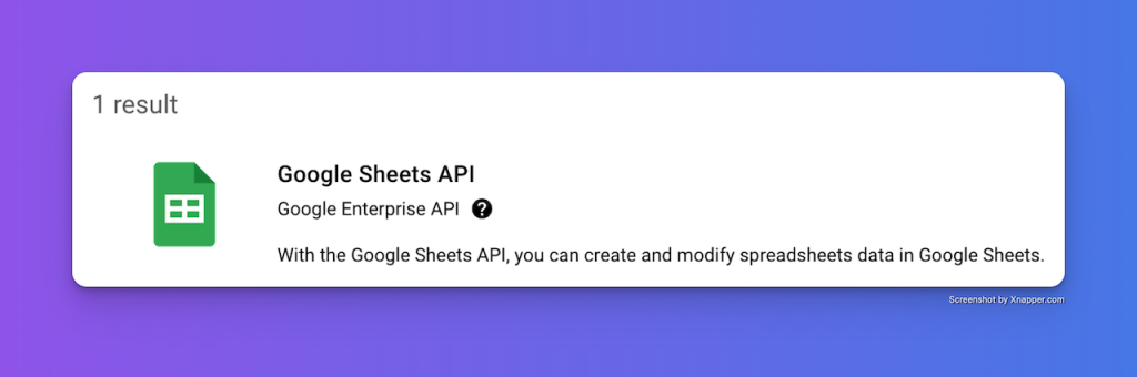 export MySQL data to Google Sheets 6