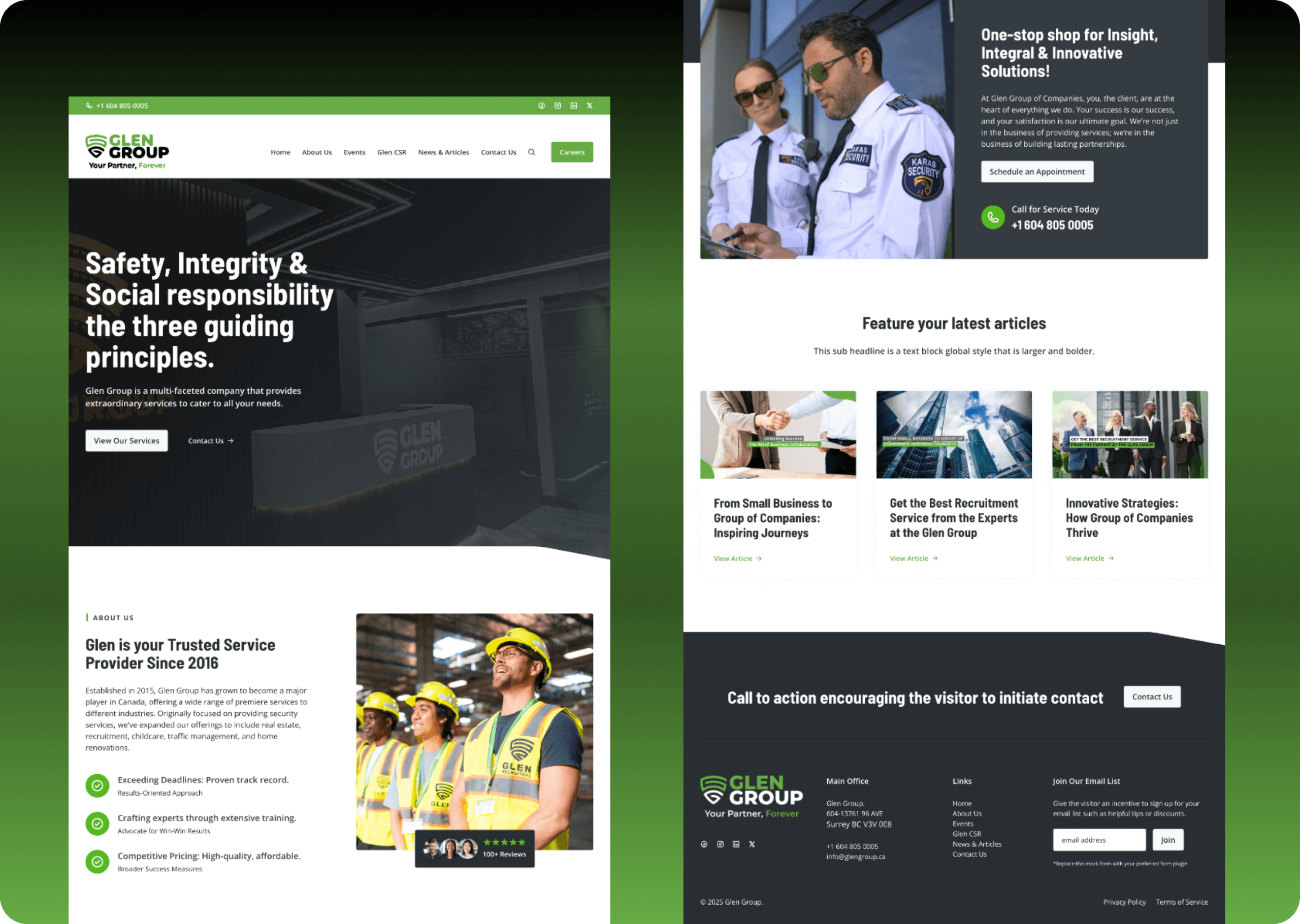 Custom WordPress concept 2