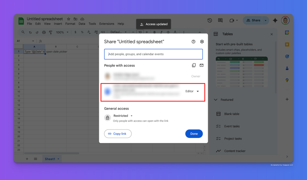 export MySQL data to Google Sheets 13